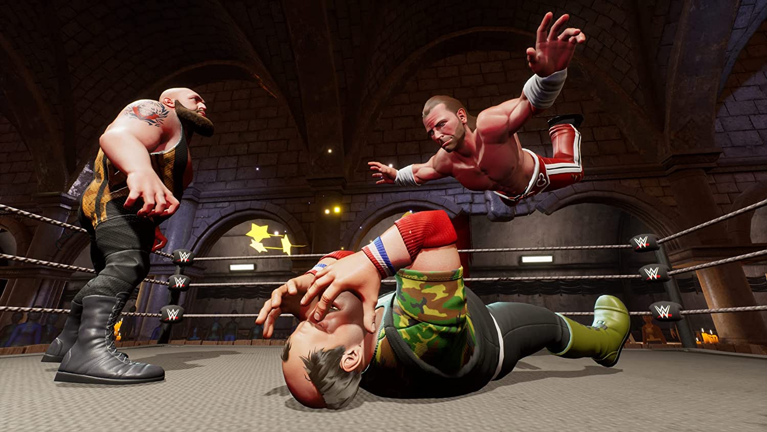 WWE Battlegrounds (French/Dutch Box With Multi Lang in Game) (DELETED TITLE) /Xbox One
