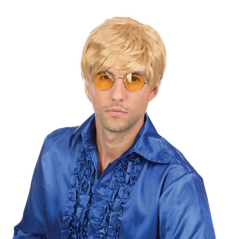 Bristol Novelty BW069 Short Blonde Male Wig