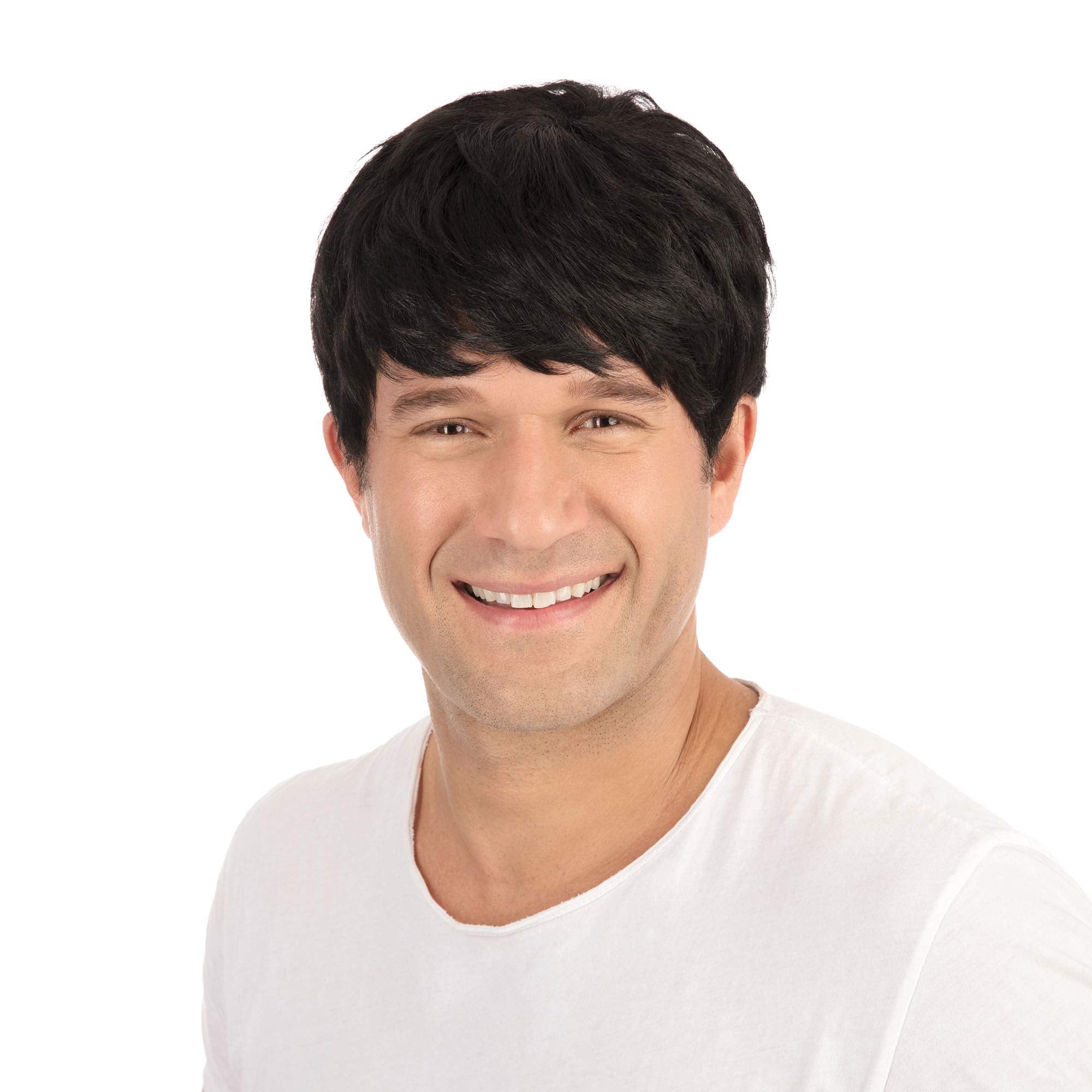 Bristol Novelty BW068 Short Black Wig | for Men Male