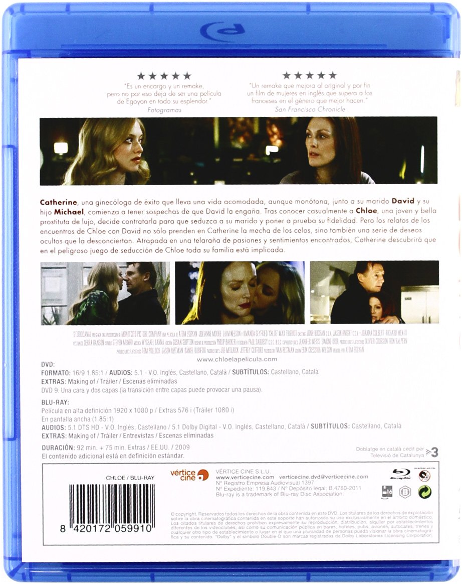 Chloe (Blu-Ray & DVD Combo)