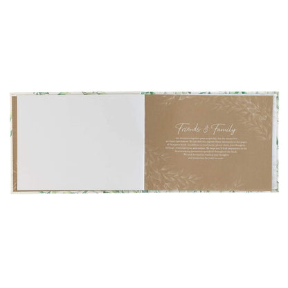Guestbook Green Leaves