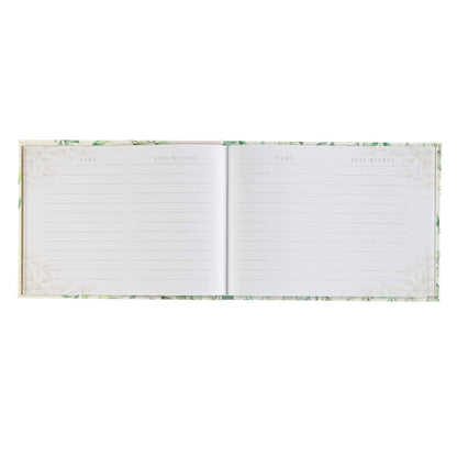 Guestbook Green Leaves