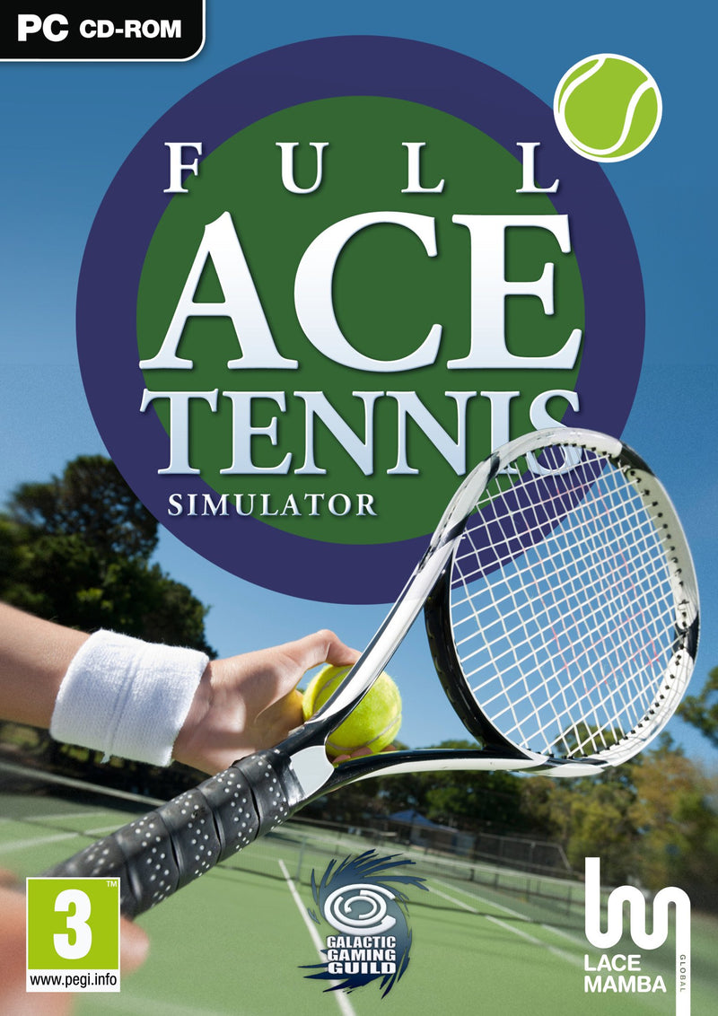 Full Ace Tennis Simulator (PC CD-ROM