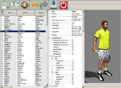 Full Ace Tennis Simulator (PC CD-ROM