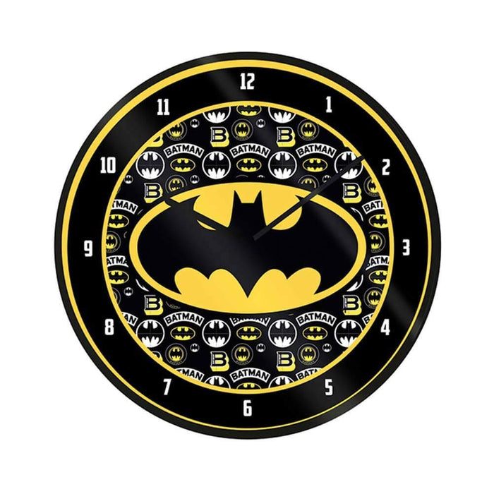 Batman - Logo - Plastic Clock 25Cm Diameter