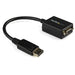 StarTech.com DisplayPort to VGA Adapter - Active DP to VGA Converter - 1080p Video - DisplayPort Certified - DP/DP++ Source to VGA Monitor Cable Adapter Dongle - Latching DP Connector (DP2VGA2