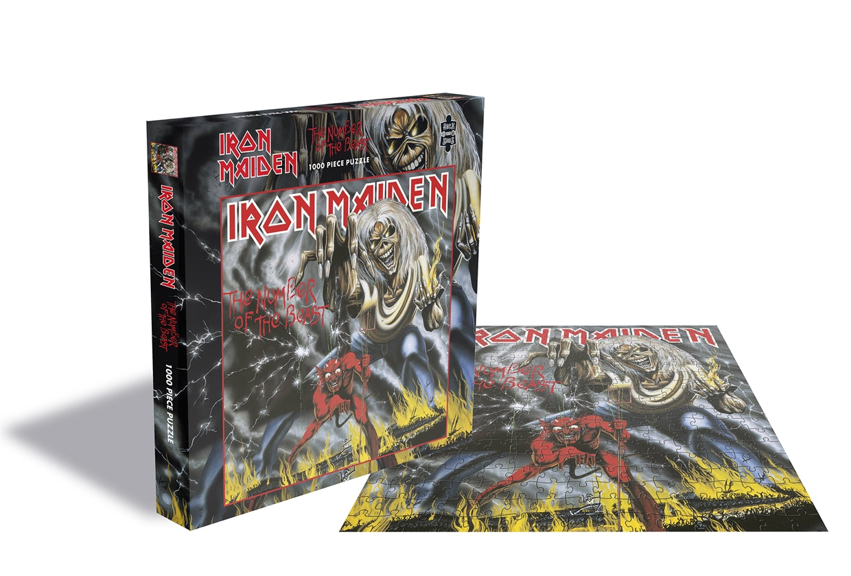 Iron Maiden The Number Of The Beast (1000 Piece Jigsaw Puzzle)