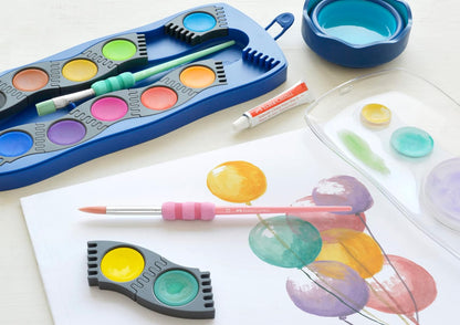 Faber-Castell Brush Set of 4 Pastel Soft Grip