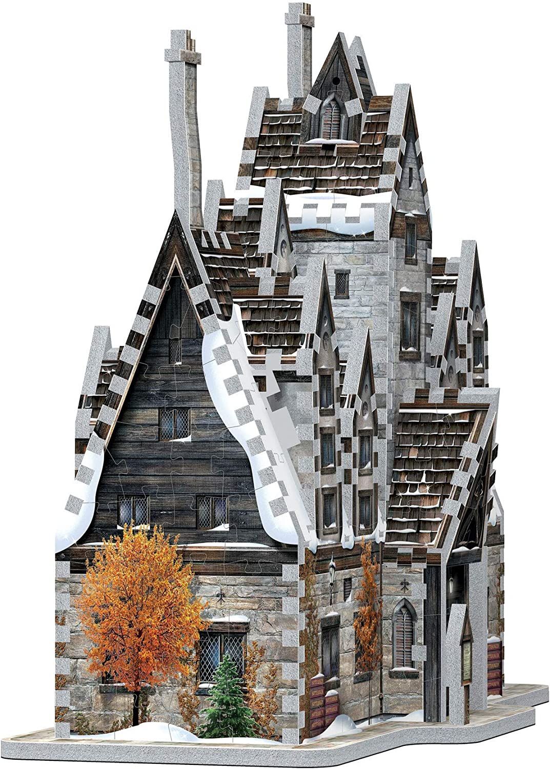 Wrebbit 3D - Puzzle 3D Harry Potter - Pré-au-Lard Les Trois Balais 395 Pièces - 0665541010125