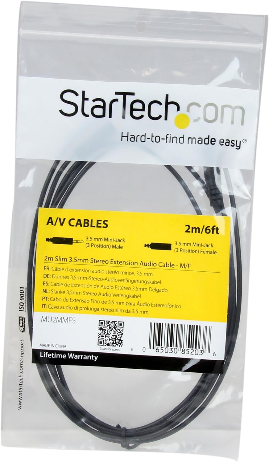 2M Headphone Audio Mini Jack 3.5Mm Extension Cable