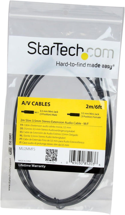 2M Headphone Audio Mini Jack 3.5Mm Extension Cable