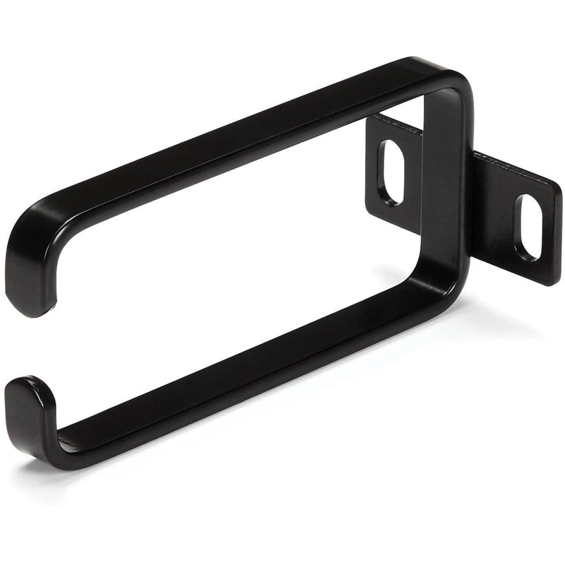 StarTech.com Anilla Pasacables en D Vertical de 1U para Gestión de Cableado en Armarios Racks de Servidores, Anillo Guiacables 4,5x10cm