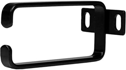 StarTech.com Anilla Pasacables en D Vertical de 1U para Gestión de Cableado en Armarios Racks de Servidores, Anillo Guiacables 4,5x10cm