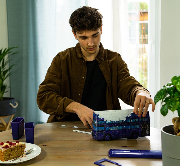 Ravensburger Harry Potter Knight Bus 3D Jigsaw Puzzle for Kids Age 8 Years Up - 216 Pieces - No Glue Required