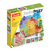 Quercetti 2271 Quercetti-2271 Jumbo Peggy-Early Learning Button Art Game Construction Plugging Toys
