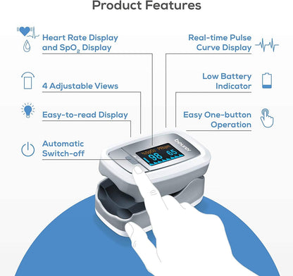 Beurer - Po 30 Pulsoximeter - 5 Years Warranty