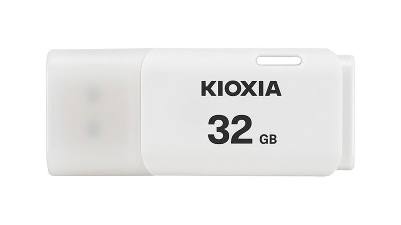 KIOXIA 32GB TransMemory U202 USB 2.0 Flash Drive, White