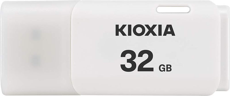 KIOXIA 32GB TransMemory U202 USB 2.0 Flash Drive, White
