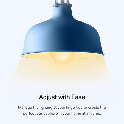 Tapo Smart Bulb, Smart WiFi LED Light, E27, 9W, Works with Amazon Alexa(Echo and Echo Dot), Google Home, Dimmable Soft Warm White, No Hub Required (Tapo L510E)  1 Count (Pack of 1) Dimmable Soft Warm