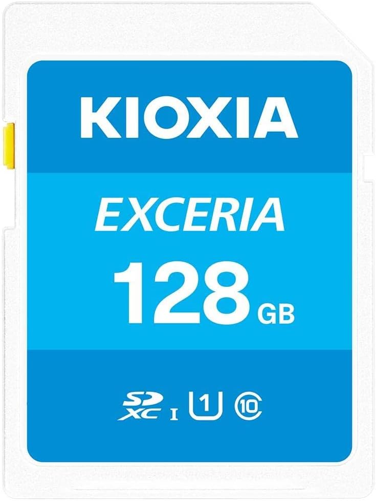 Kioxia 128Gb Exceria U1 Class 10 Sd Card