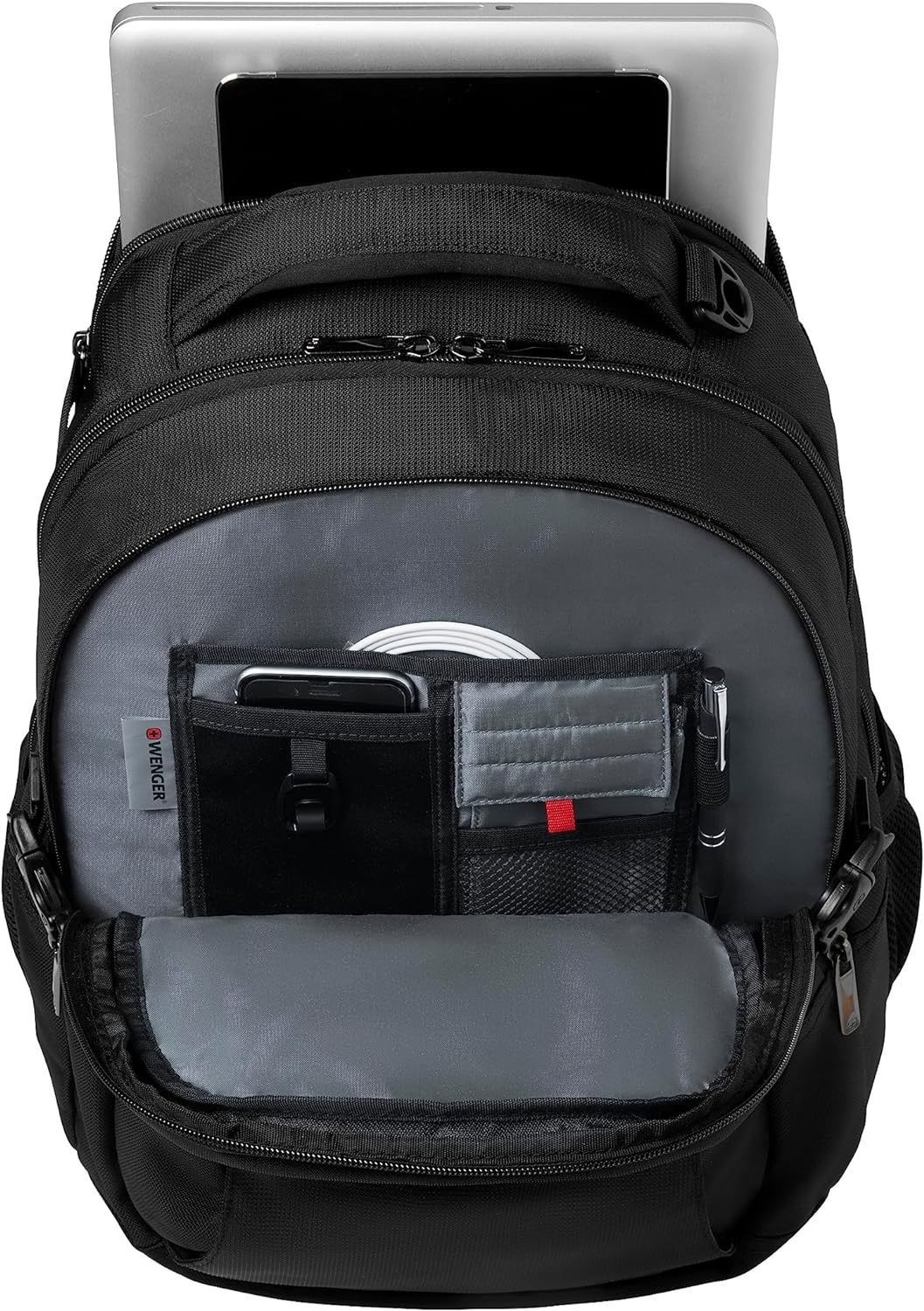 Wenger 601468 SIDEBAR 16' Laptop Backpack with Tablet Pocket In Black (21 Litres