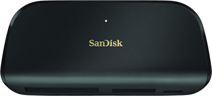 SanDisk ImageMate PRO USB-C Multi Card Reader/Writer, USB 3.0, up to 160MB/s, UHS-II & cards extreme pro 128gb sdhc memory card 200mb/s 90mb/s uhs-i class visita la store de sandisk + 128gb memory car