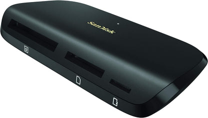 SanDisk ImageMate PRO USB-C Multi Card Reader/Writer, USB 3.0, up to 160MB/s, UHS-II & cards extreme pro 128gb sdhc memory card 200mb/s 90mb/s uhs-i class visita la store de sandisk + 128gb memory car