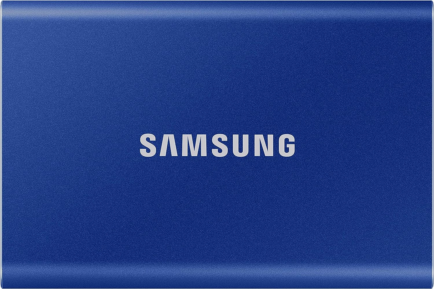 Samsung Portable SSD Indigo-blue 500 GB (MU-PC500H) 500 GB T7 Blue