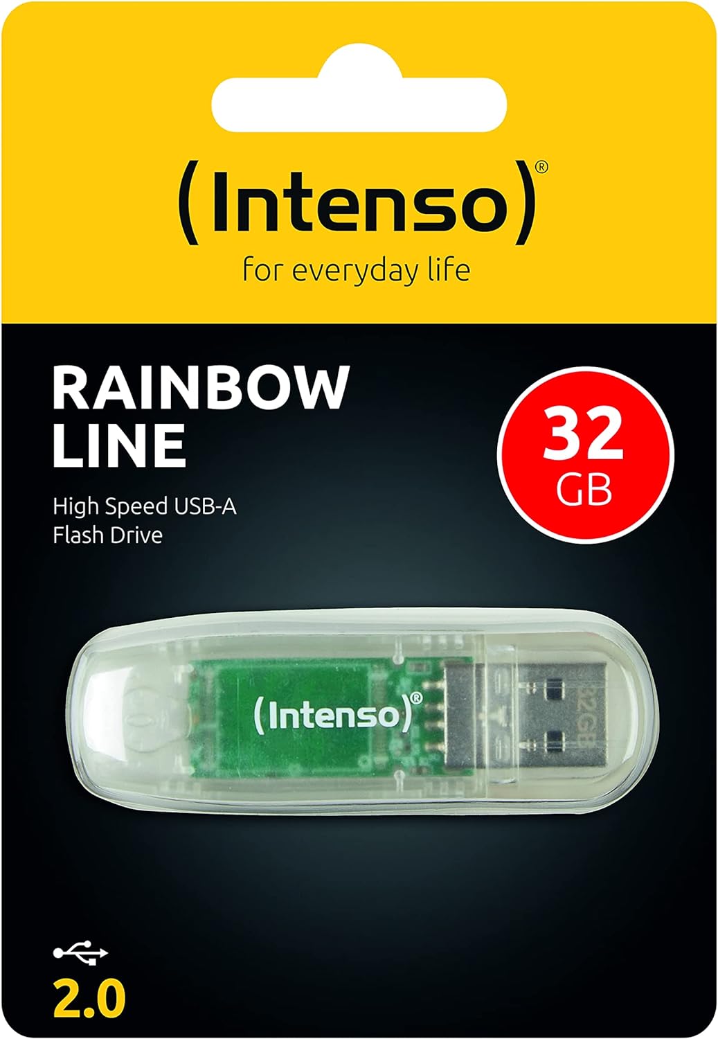 Intenso 3502480 32GB Rainbow USB 2.0 Flash Drive