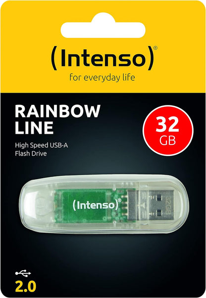Intenso 3502480 32GB Rainbow USB 2.0 Flash Drive