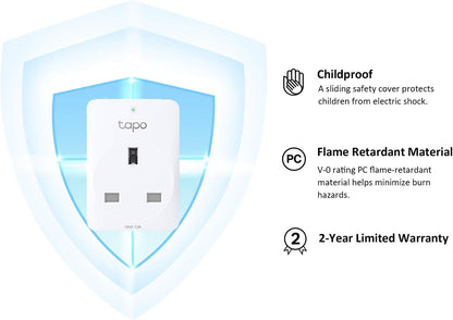 TP-Link Tapo Mini Smart WiFi SocketTwin Pack