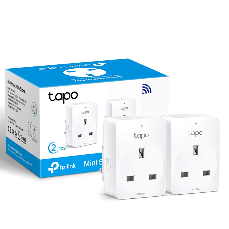 TP-Link Tapo Mini Smart WiFi SocketTwin Pack