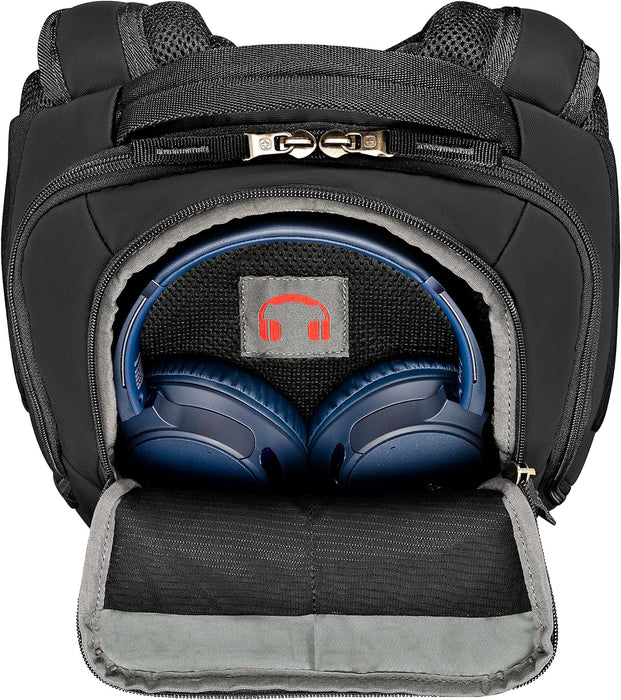 Wenger XC Wynd Travel Laptop Backpack – 16” Backpack with Laptop Compartment and Headphone Pocket, 28L Business Backpack, Wet Pockets, 50cm