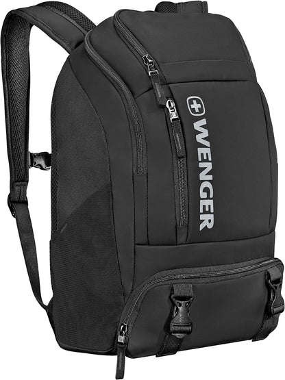 Wenger XC Wynd Travel Laptop Backpack – 16” Backpack with Laptop Compartment and Headphone Pocket, 28L Business Backpack, Wet Pockets, 50cm