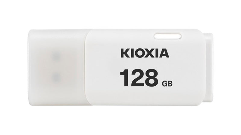 KIOXIA 128GB TransMemory U202 USB 2.0 Flash Drive, White