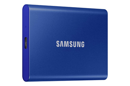 Samsung T7 Portable SSD - 1 TB - USB 3.2 Gen.2 External SSD Indigo Blue (MU-PC1T0H/WW
