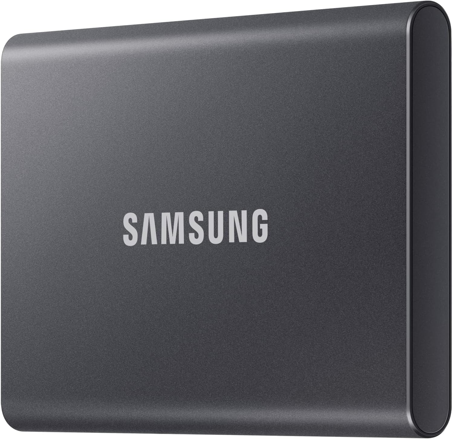 Samsung T7 Portable SSD - 1 TB - USB 3.2 Gen.2 External SSD Titanium Grey (MU-PC1T0T/WW