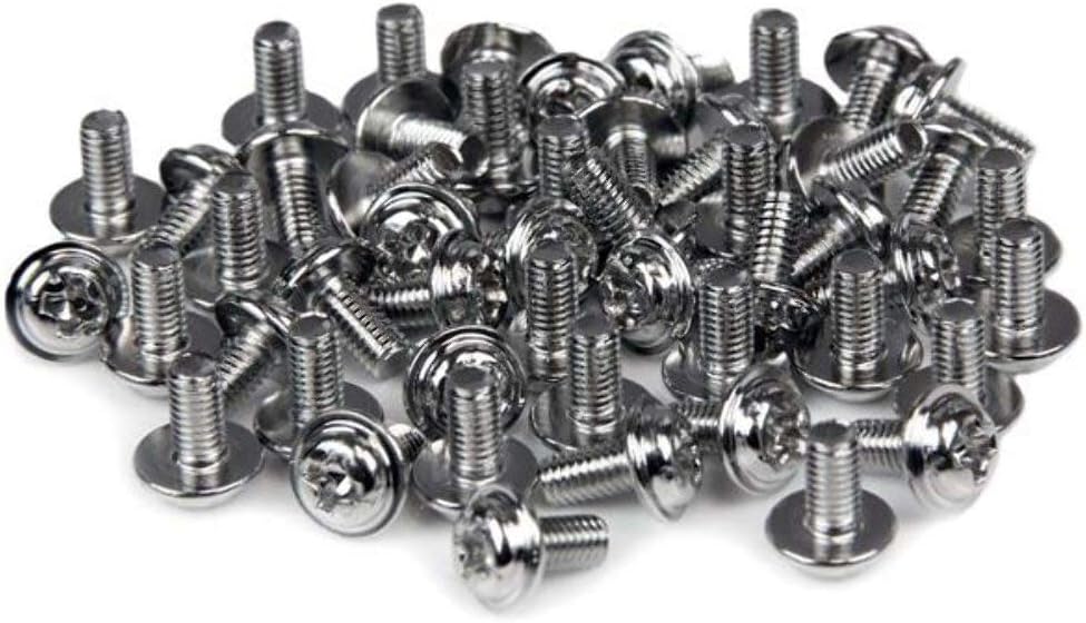 StarTech.com PC Mounting Computer Screws M3 x 1/4in Long Standoff - Screw kit - 0.2 in (pack of 50) - SCREW