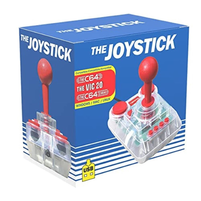 The C64 Micro Switch Joystick - Clear (Electronic Games
