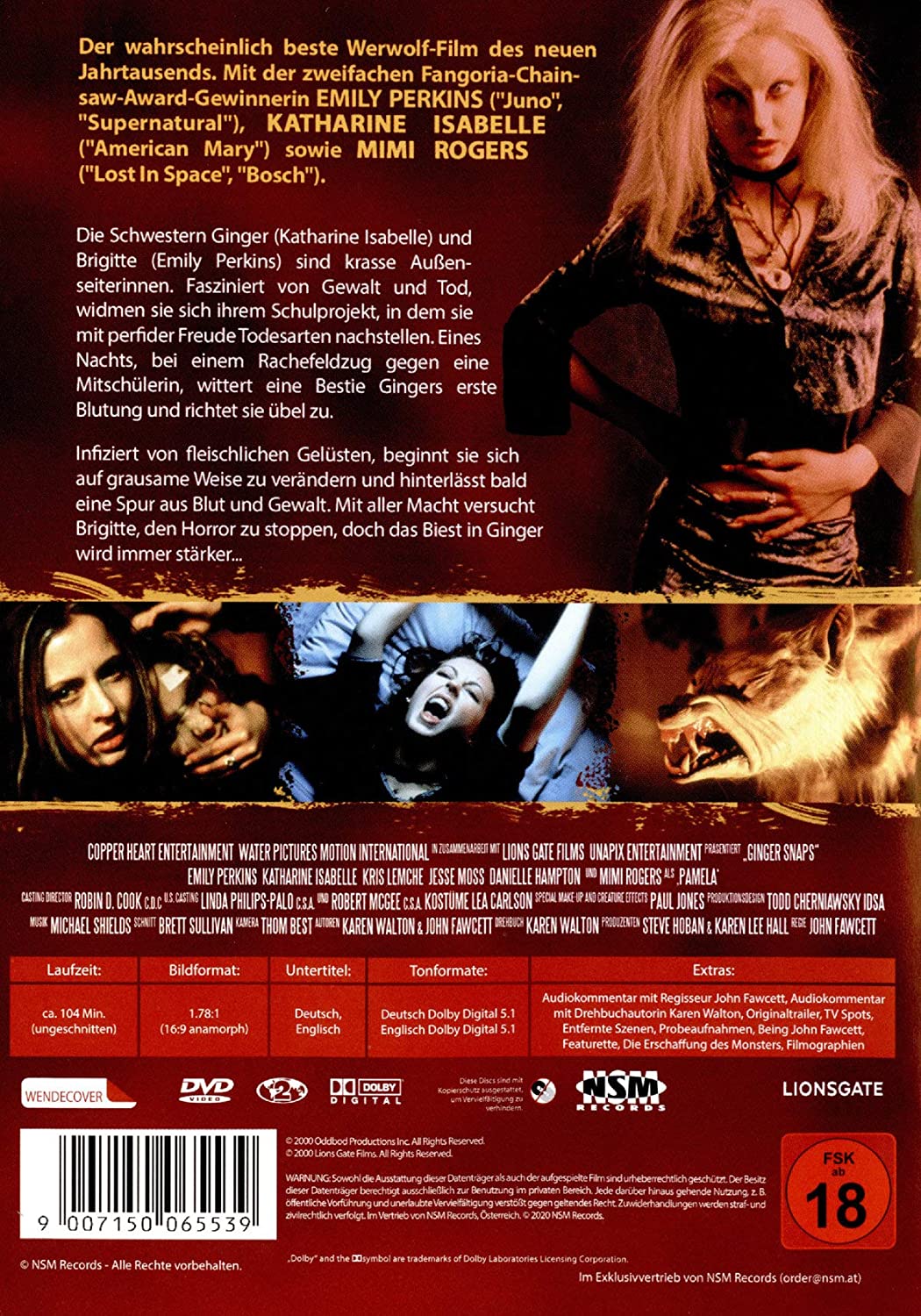 GINGER SNAPS - GINGER SNAPS
