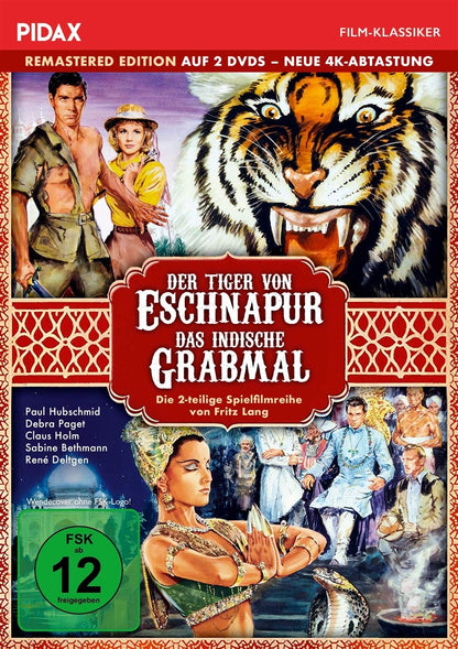Der Tiger von Eschnapur + Das indische Grabmal - Remastered Edition (neue 4K Abtastung