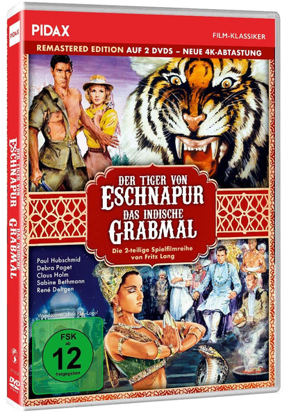 Der Tiger von Eschnapur + Das indische Grabmal - Remastered Edition (neue 4K Abtastung