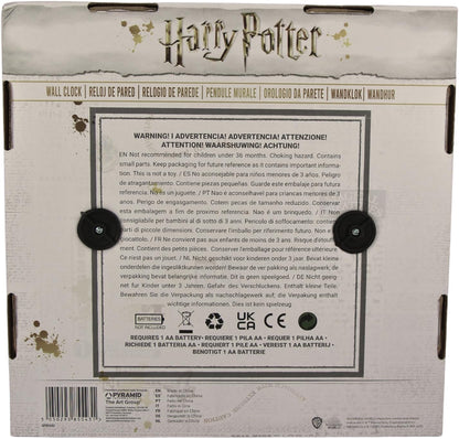 Harry Potter Platform 9¾ 10" Wall Clock in Gift Box-Official Merchandise, Multi-Coloured