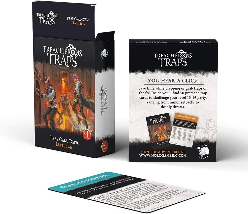 Treacherous Traps Deck Level 13-16 (5E)