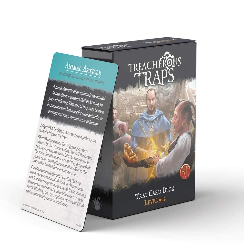 Treacherous Traps Deck Level 9-12 (5E