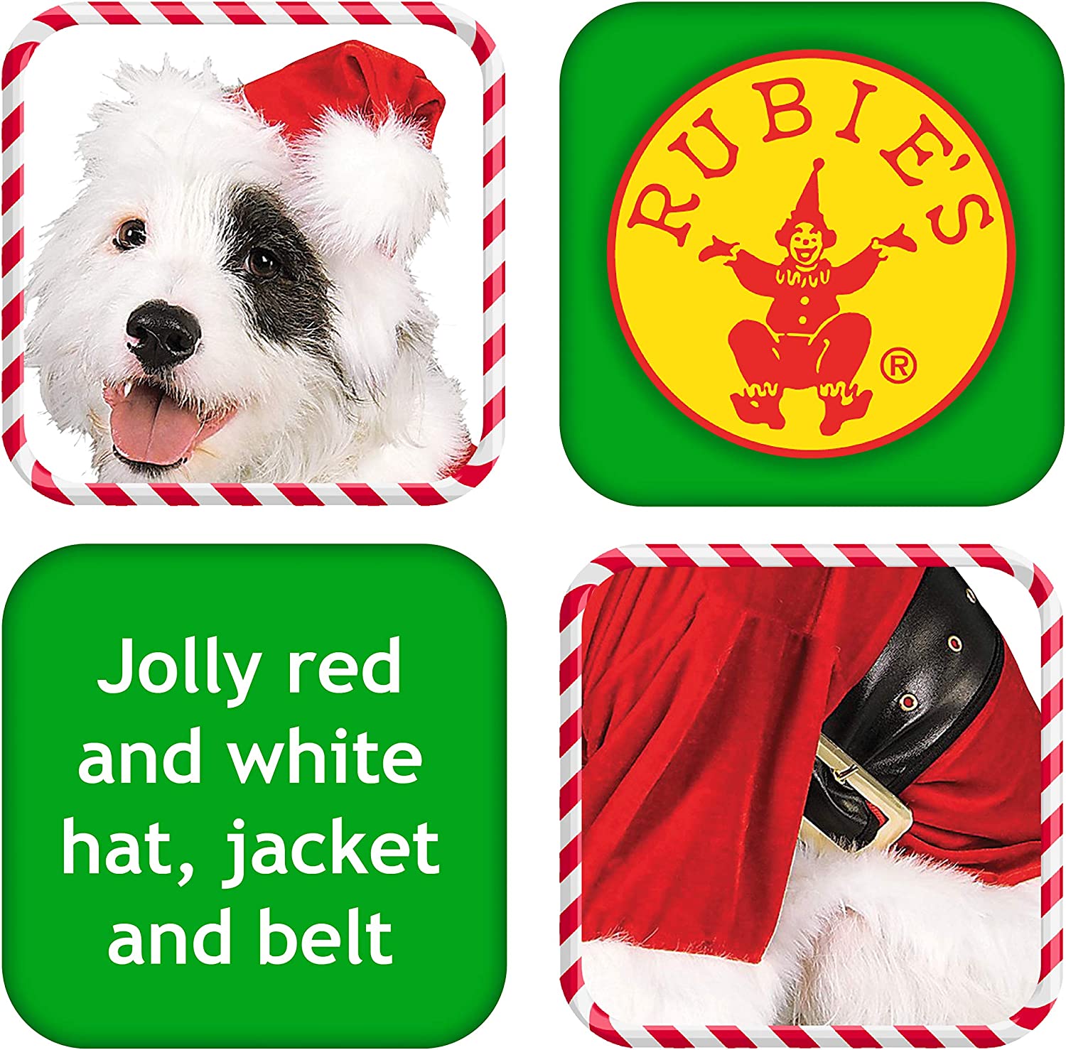 Rubie's - Disfraz de Navidad para Mascotas