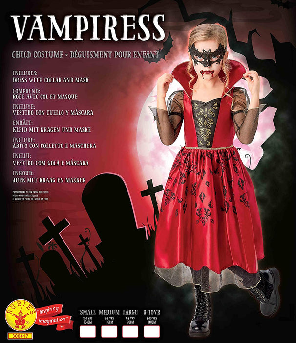 Rubie's Official Vampiress, Childs Halloween Costume