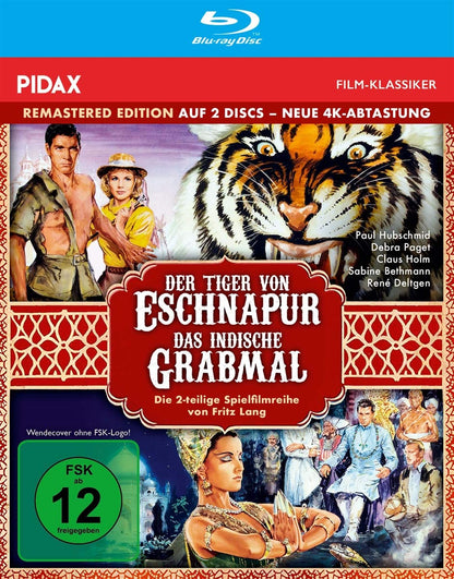 Der Tiger von Eschnapur + Das indische Grabmal - Remastered Edition (neue 4K Abtastung)