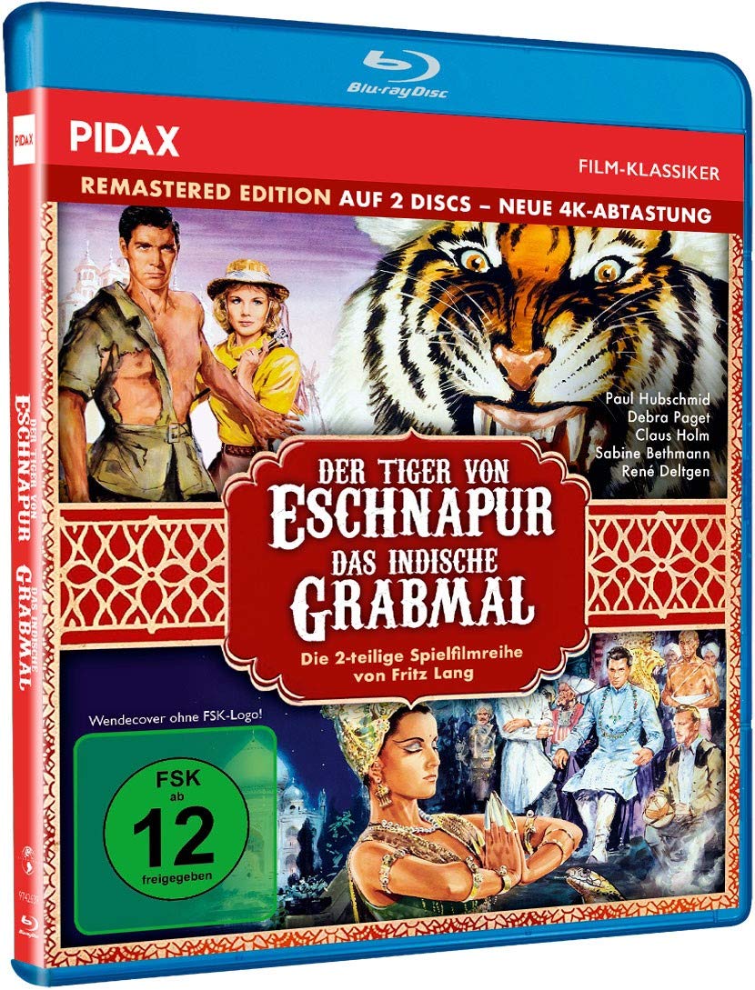 Der Tiger von Eschnapur + Das indische Grabmal - Remastered Edition (neue 4K Abtastung)