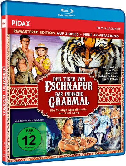 Der Tiger von Eschnapur + Das indische Grabmal - Remastered Edition (neue 4K Abtastung)